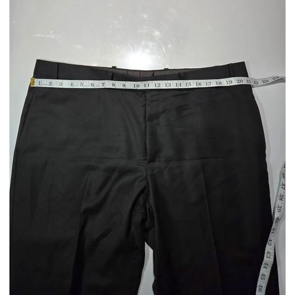 Calvin Klein Men's Slim Fit 100%  Wool Dress Pants Classic Charcoal Gray 40Wx30L - Picture 5 of 7